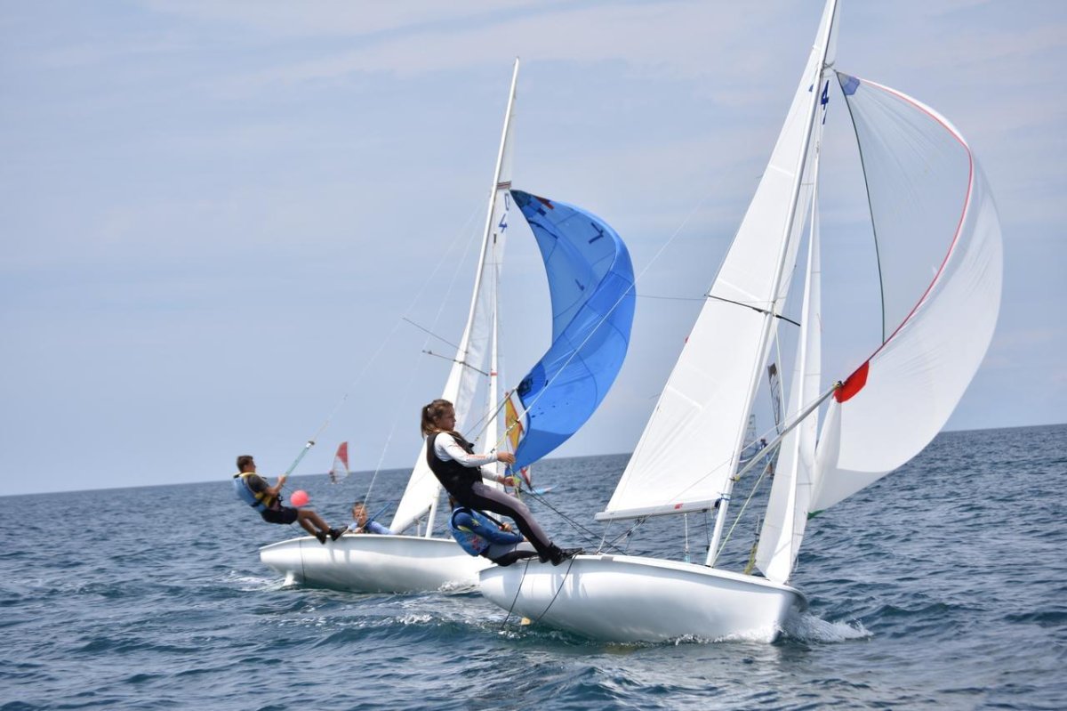 Парусная яхта спорт