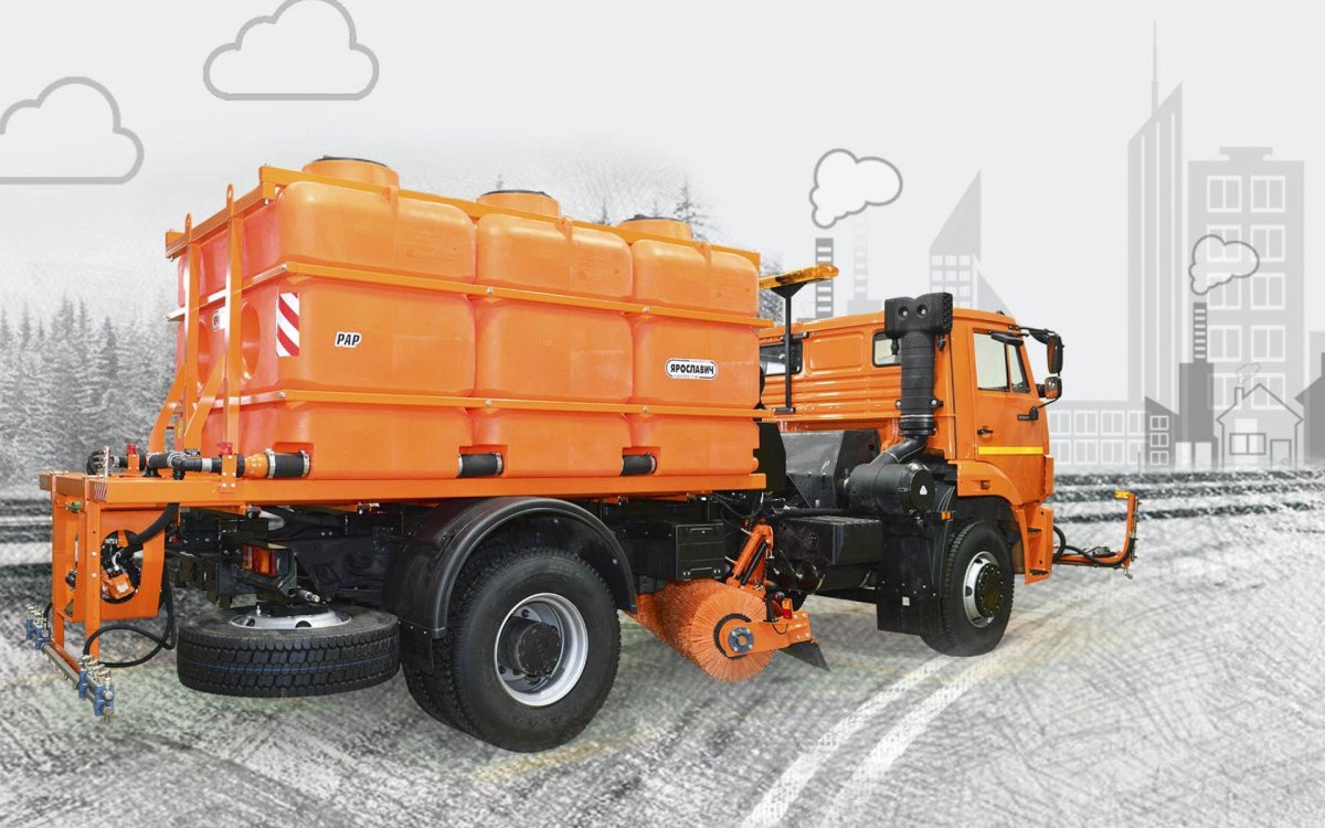 Комбинированная дорожная машина КДМ 76-10