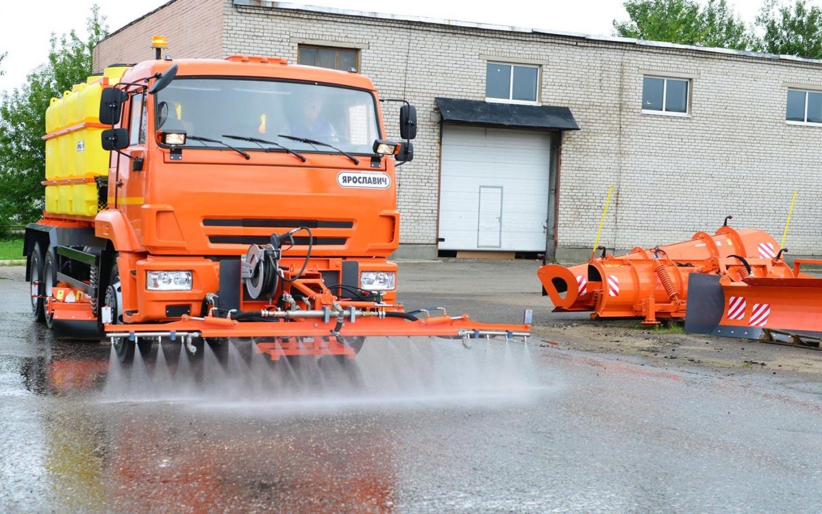 Поливомоечная КАМАЗ-65115-62 (МДК эд405)