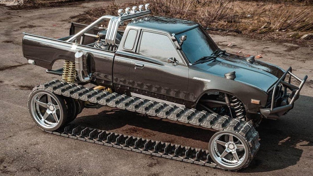 Пикап на гусеницах