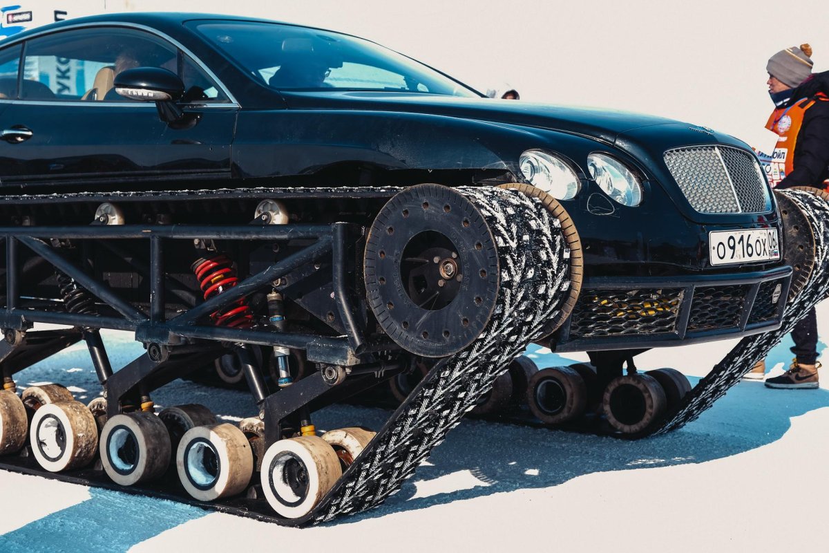 Академег Бентли гусеницы