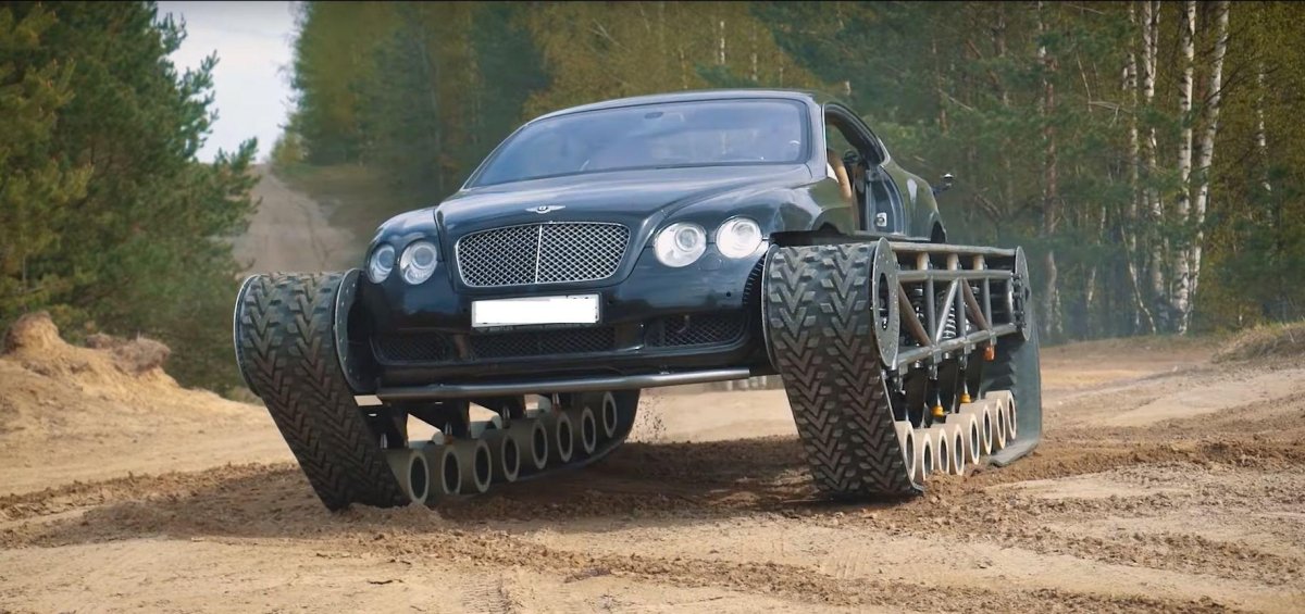 Бентли Континенталь офф роуд