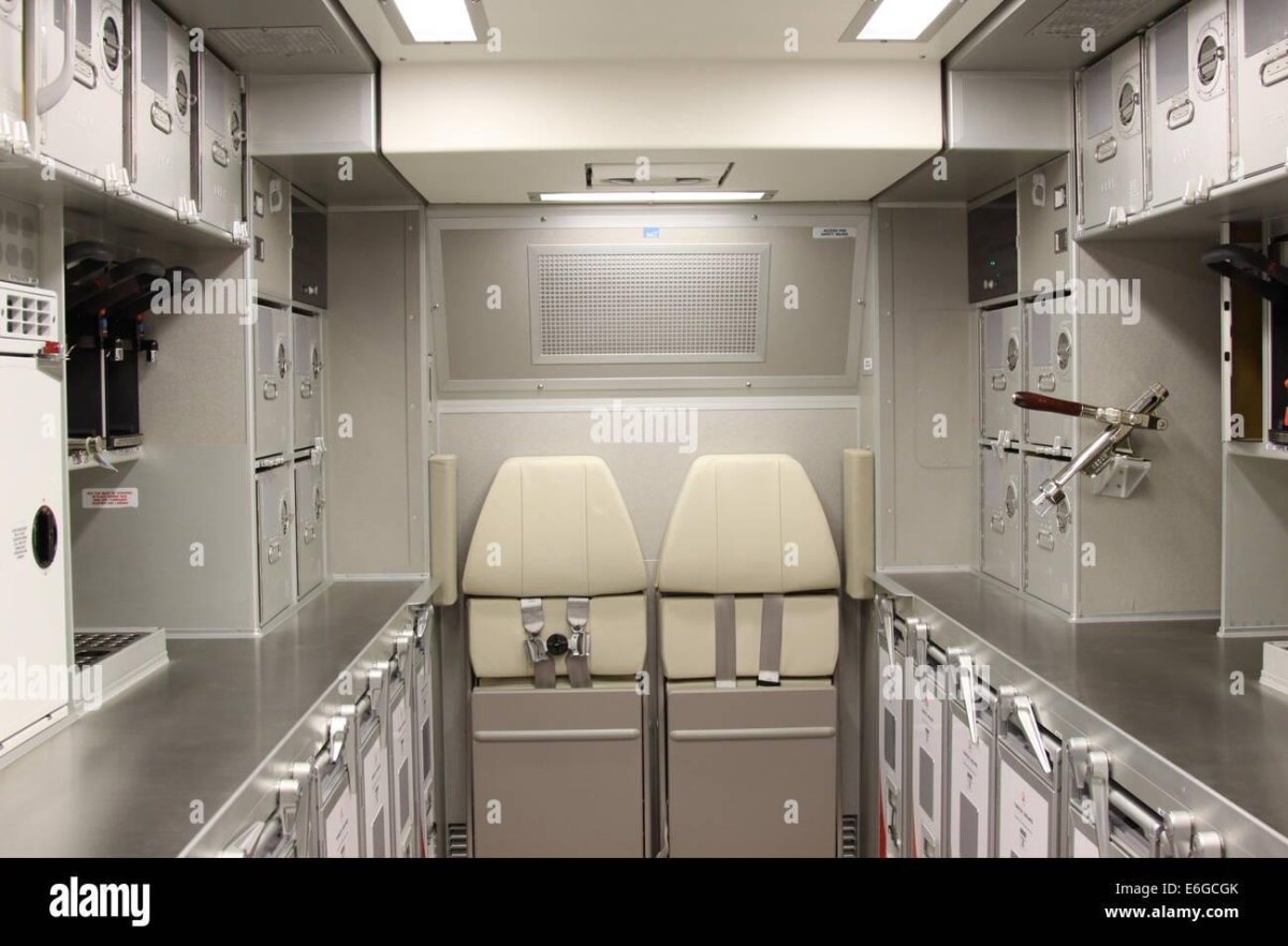 Кухня самолета Airbus 320