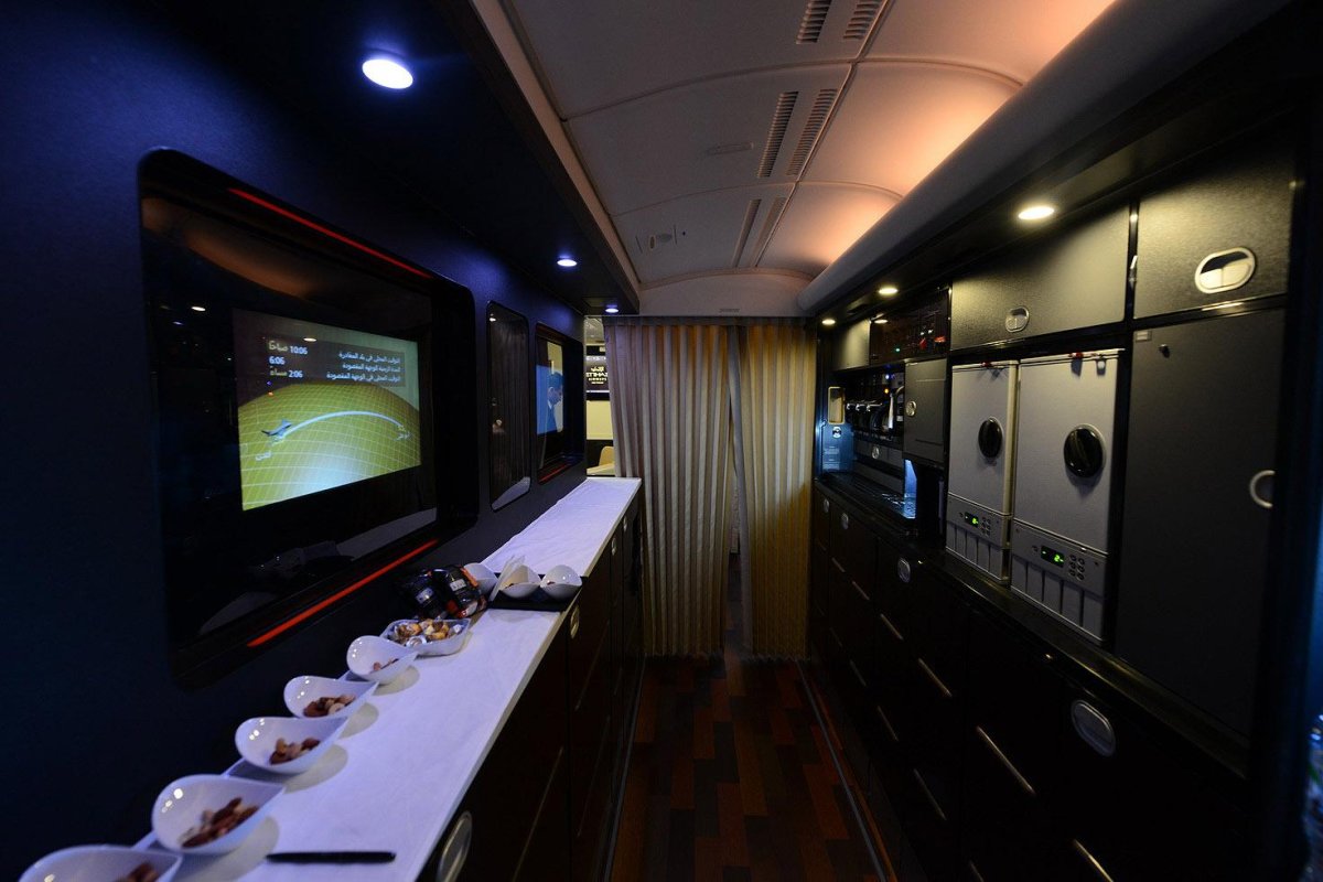 Кухня в самолете