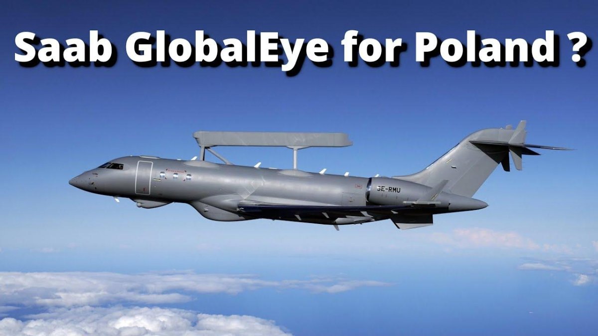 Самолет ДРЛО Saab