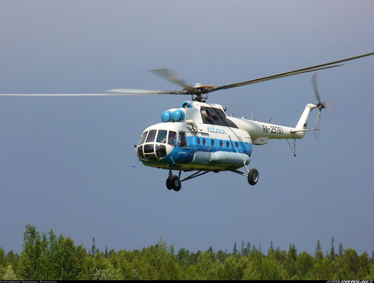 Ми-8 вертолёт Гражданский