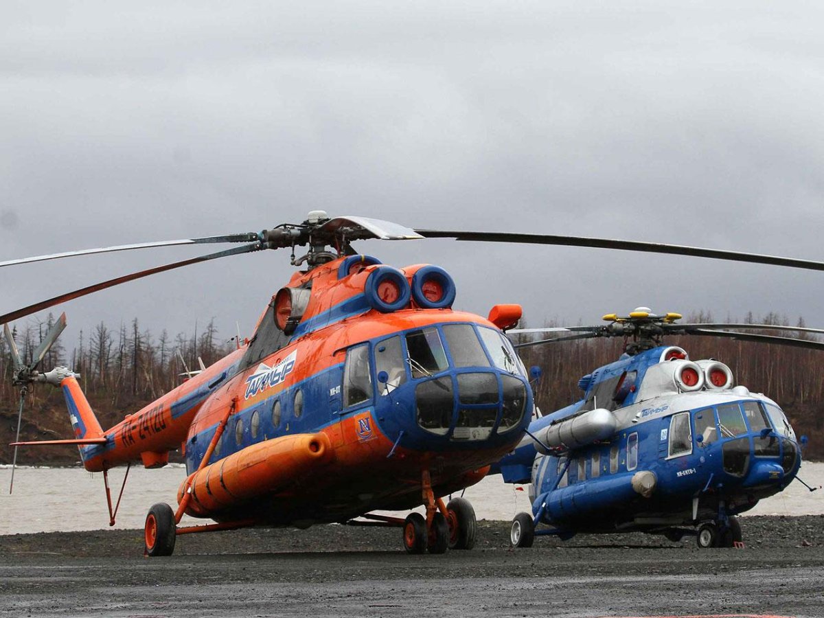 Ми-8 вертолёт Гражданский