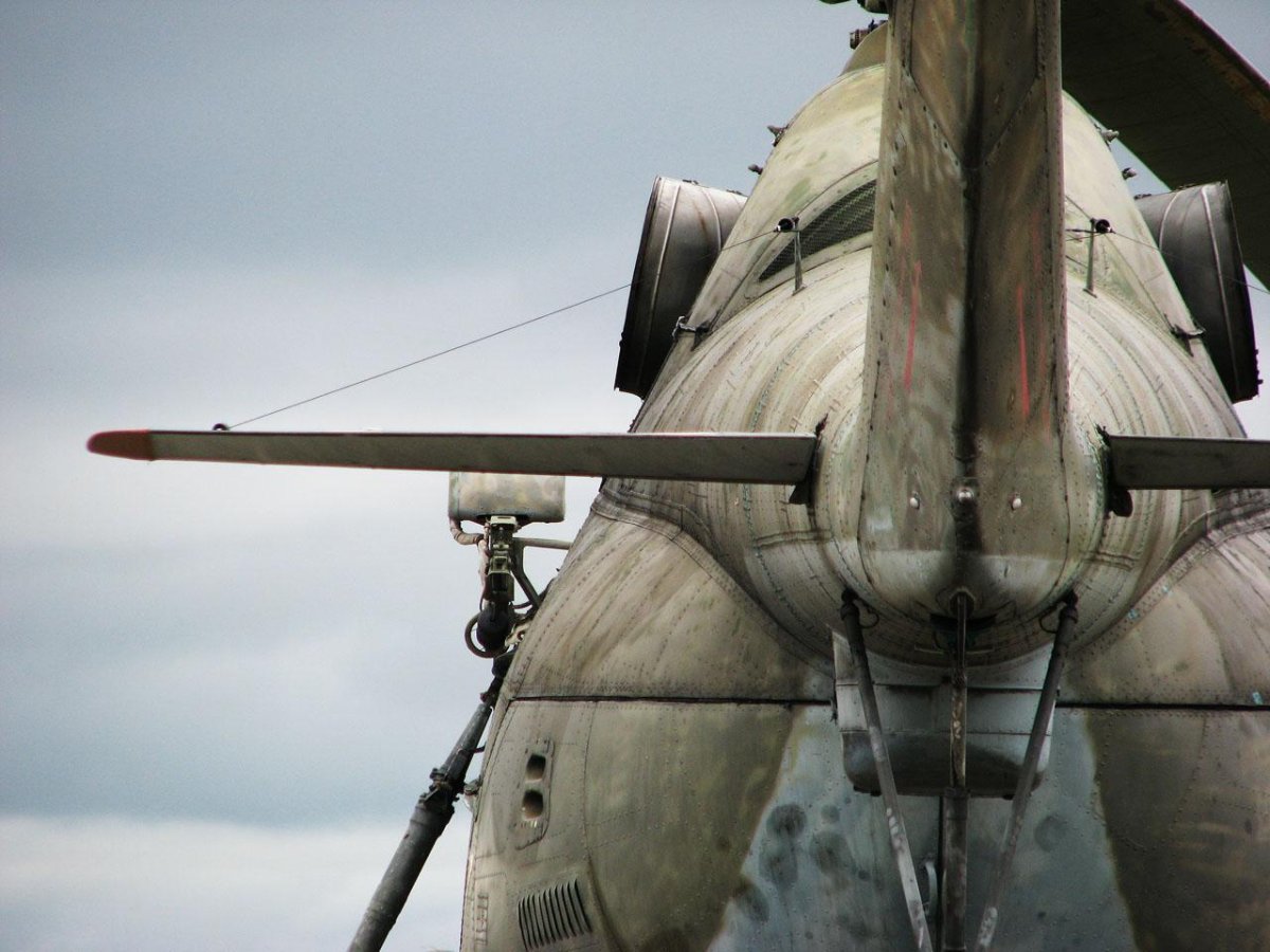 Вертолета ми-24 хвостовая балка