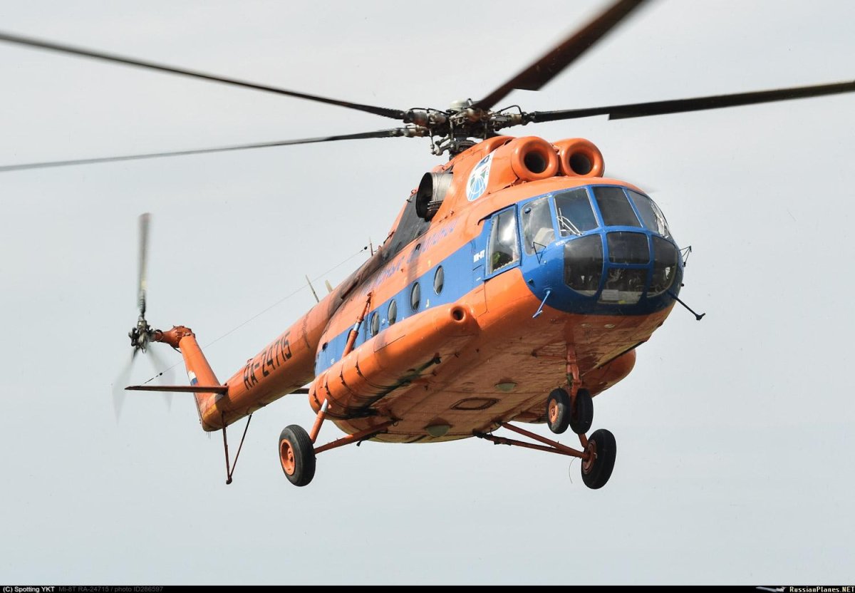Ми-8т Полярные авиалинии