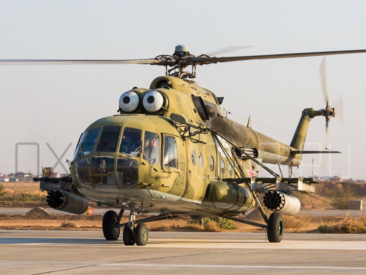 Боевой вертолёт ми-8