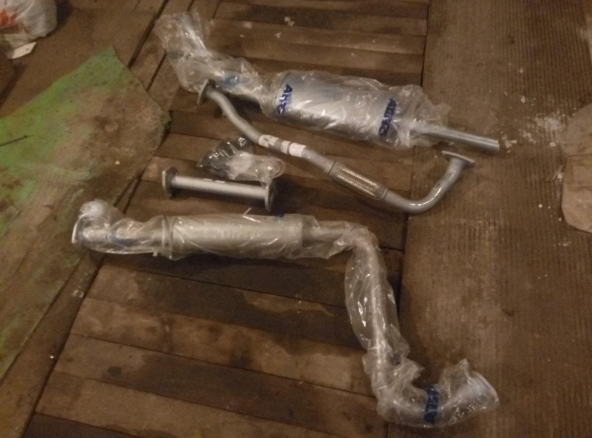 Выхлопная система lanos 1.5