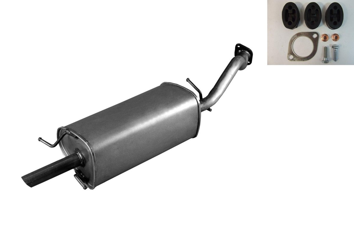 Chevrolet lanos 1.5 глушитель