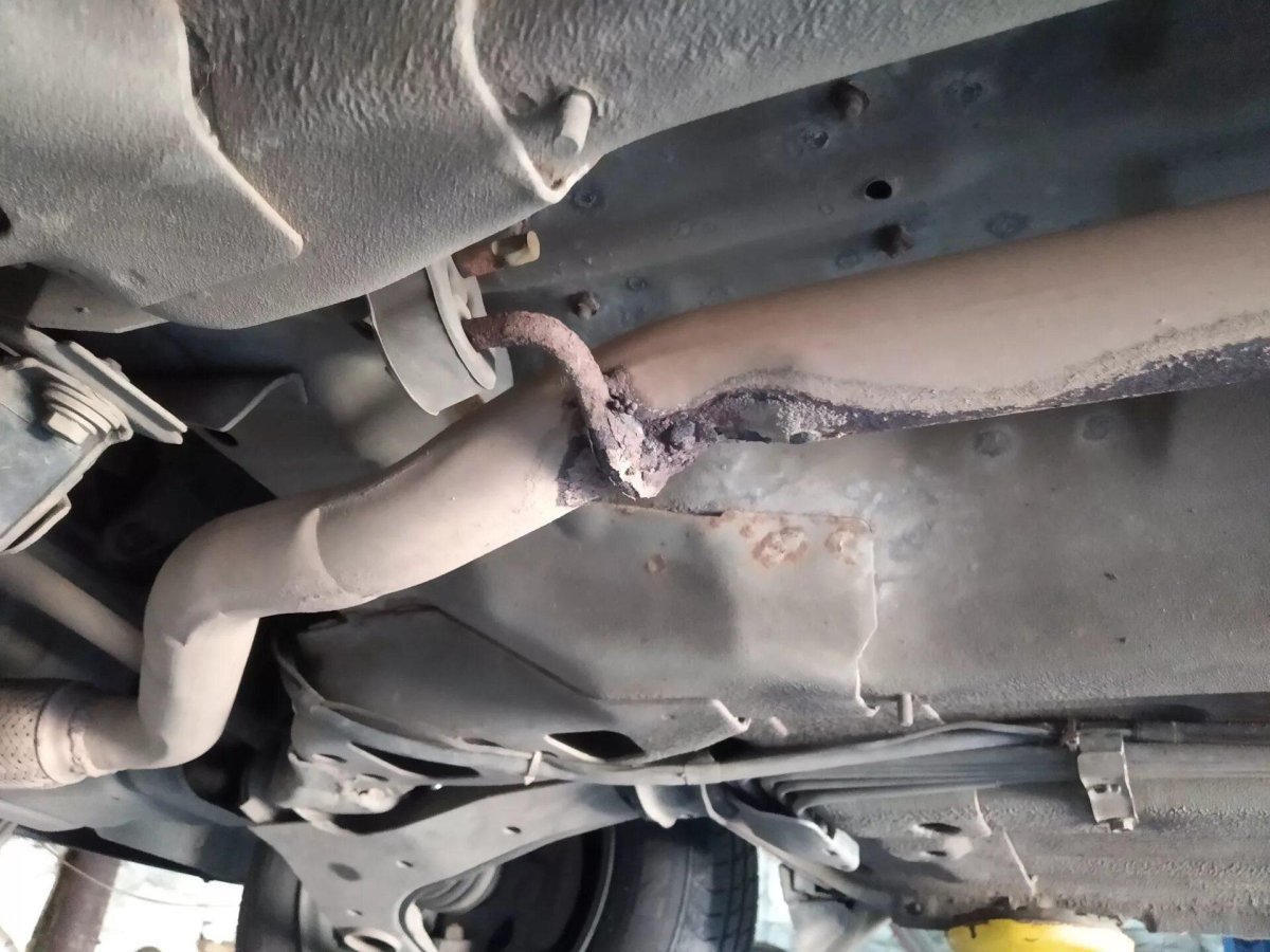 Ланос 1.5 система выхлопа