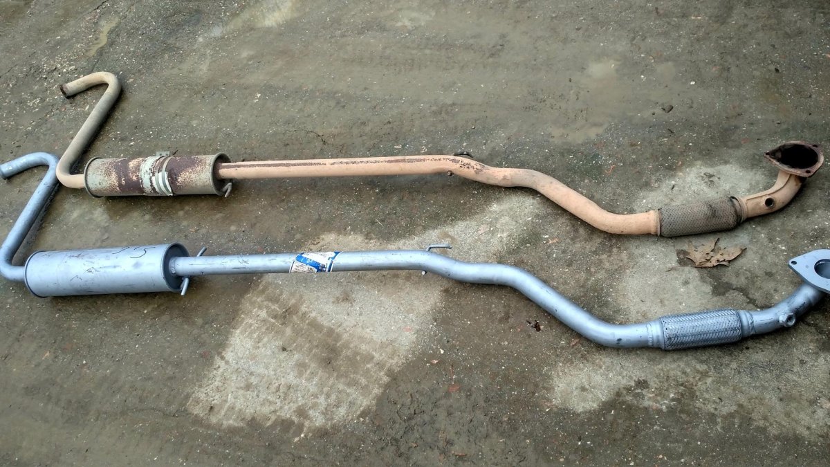 Выхлопная система ЗАЗ шанс 1.5