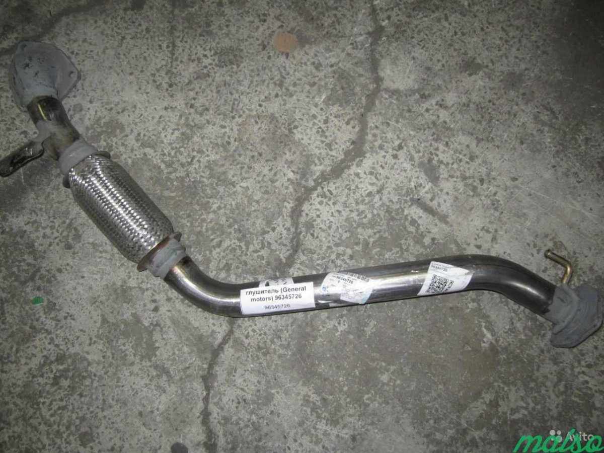 Chevrolet lanos 1.5 глушитель