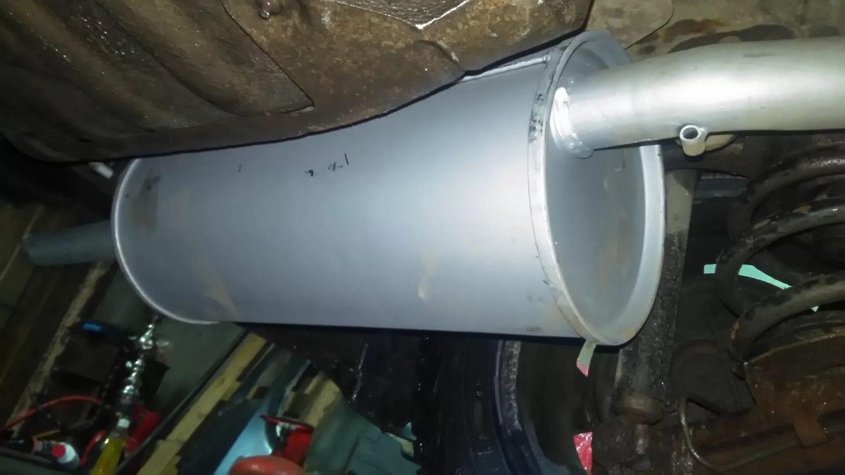 Шевроле Ланос 1.5 2008 глушитель