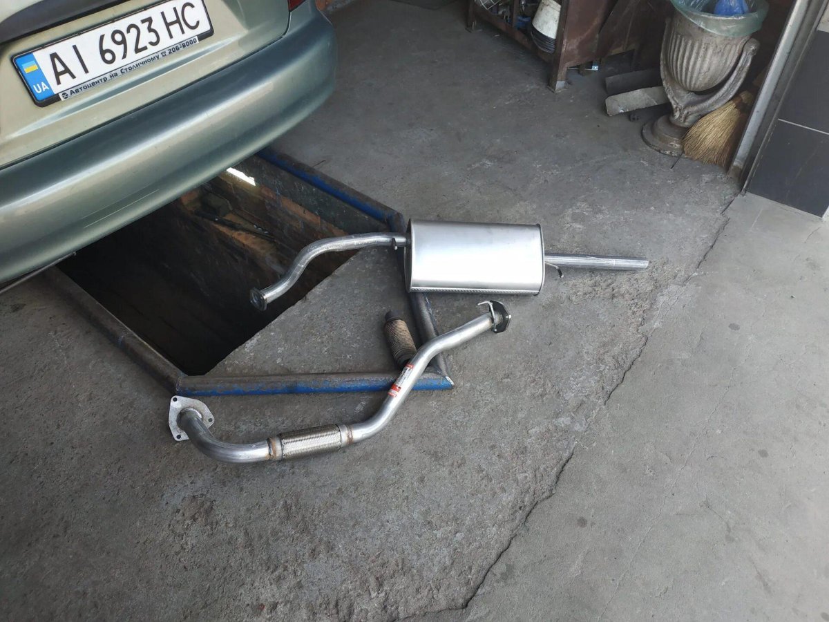 Глушитель Шевроле Ланос 1.5