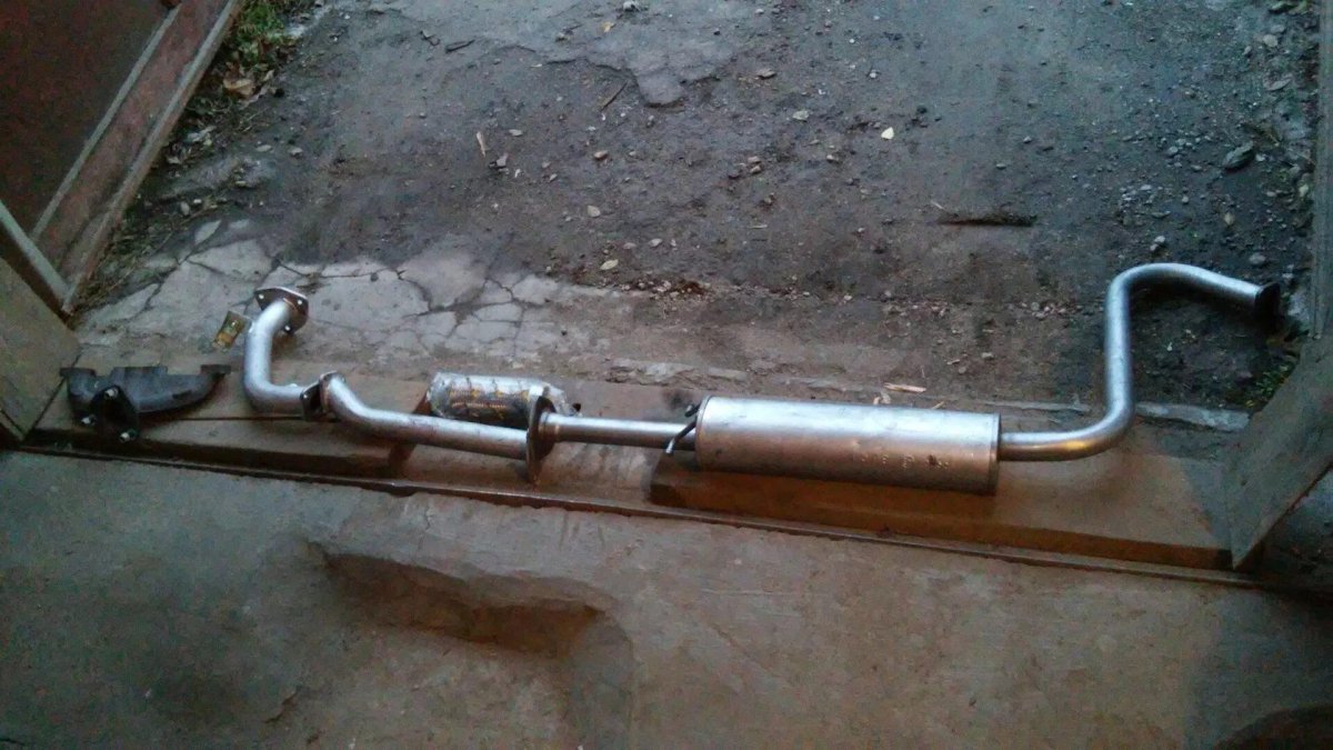 Выхлопная система lanos 1.5