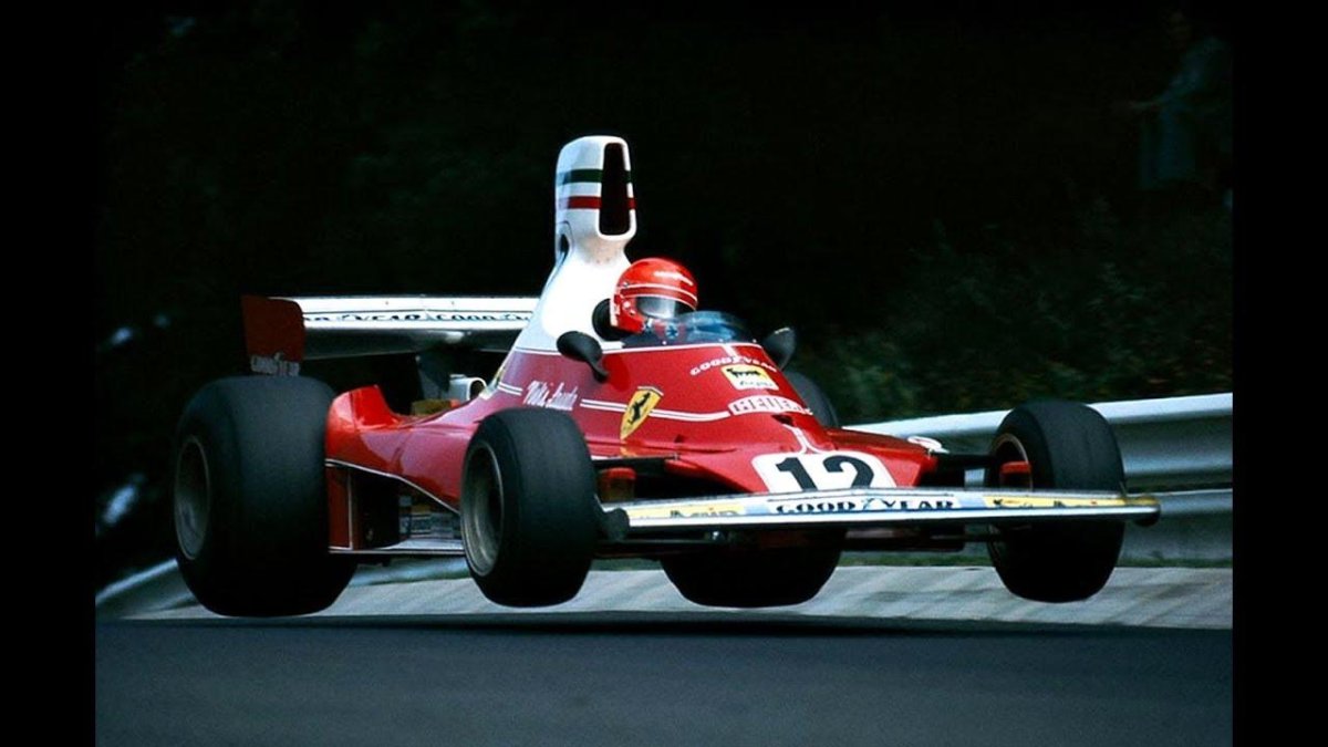 F1 Ferrari 312t Ники Лауда
