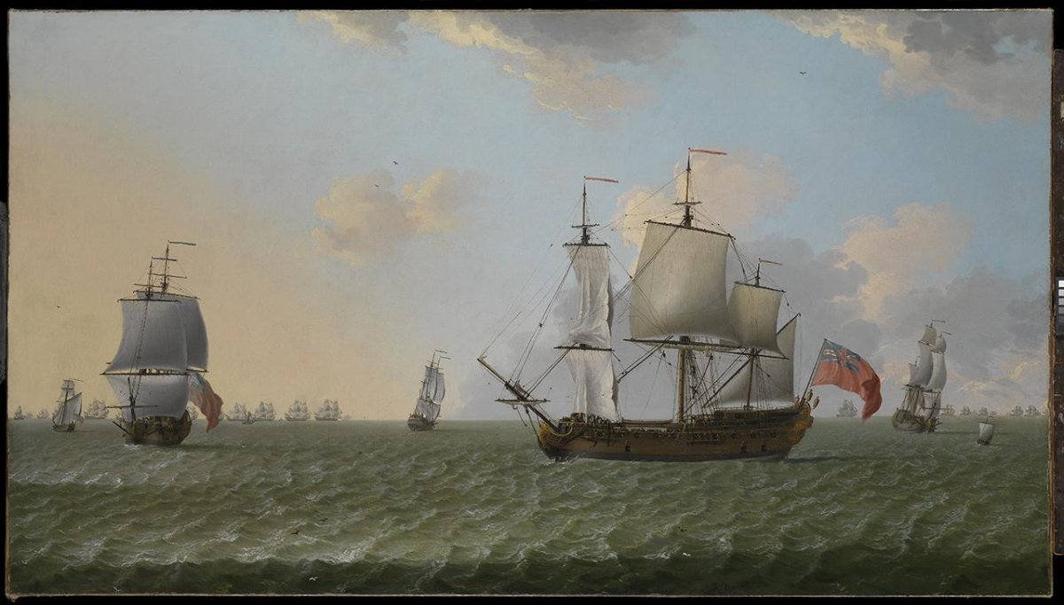 Корабль британской ОСТ-Индской компании