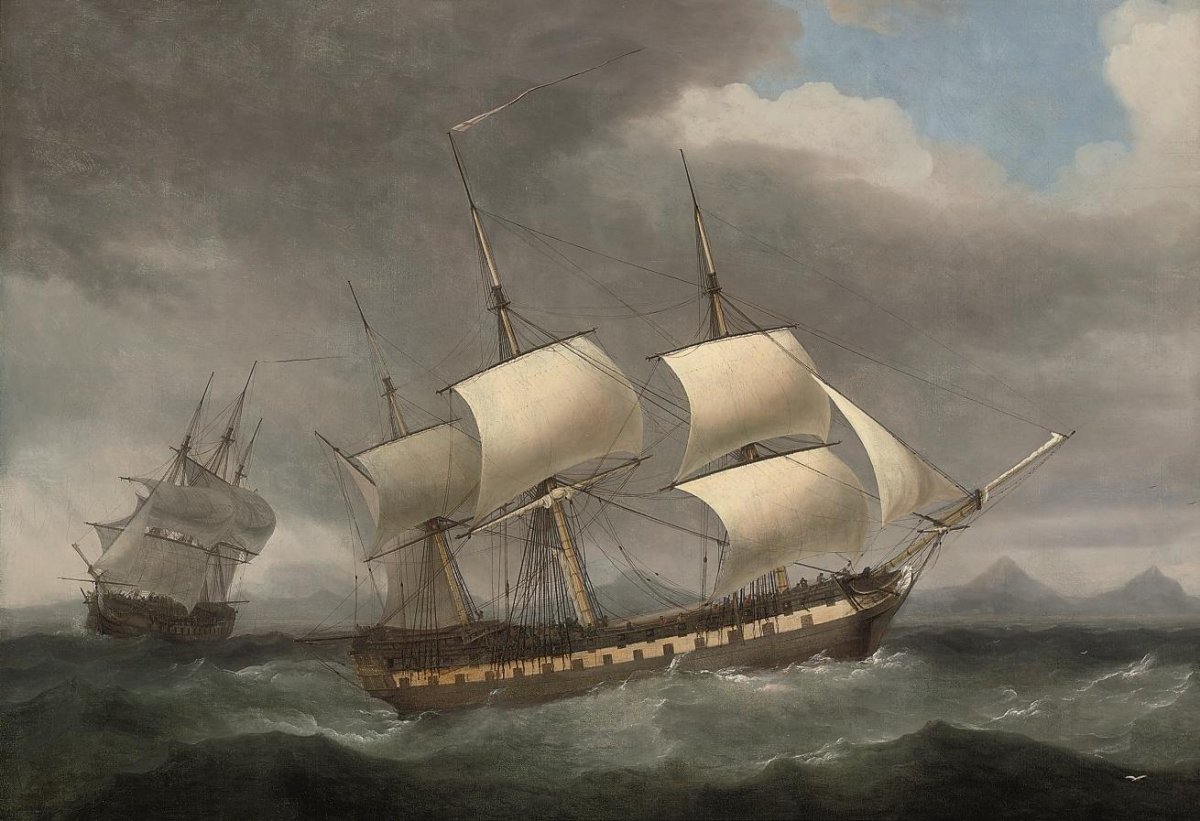 Торговое судно ОСТ индийской компании