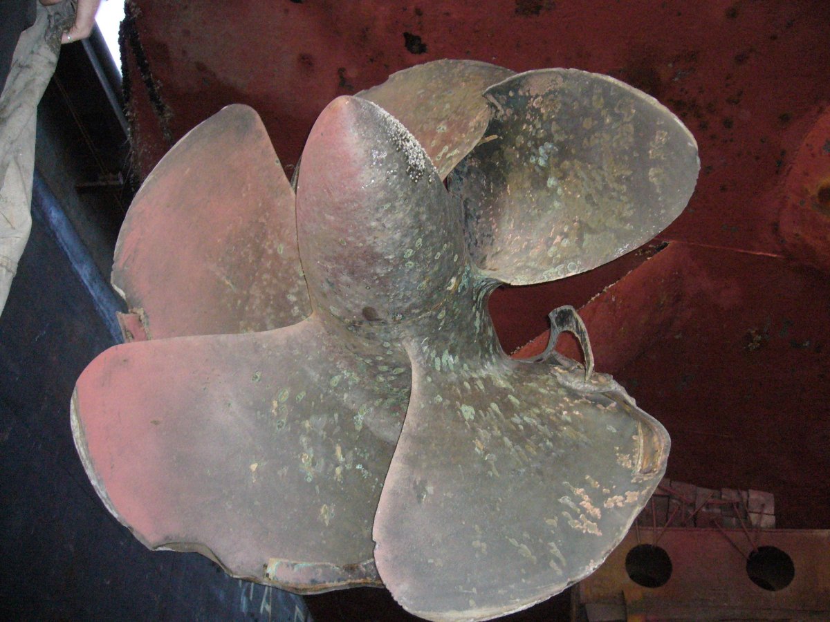 Гребной винт БМК 130м 3d model