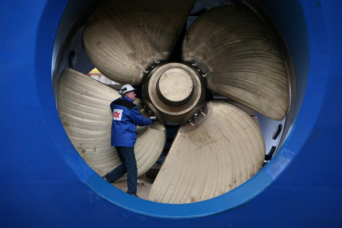 Oasis of the Seas гребные винты