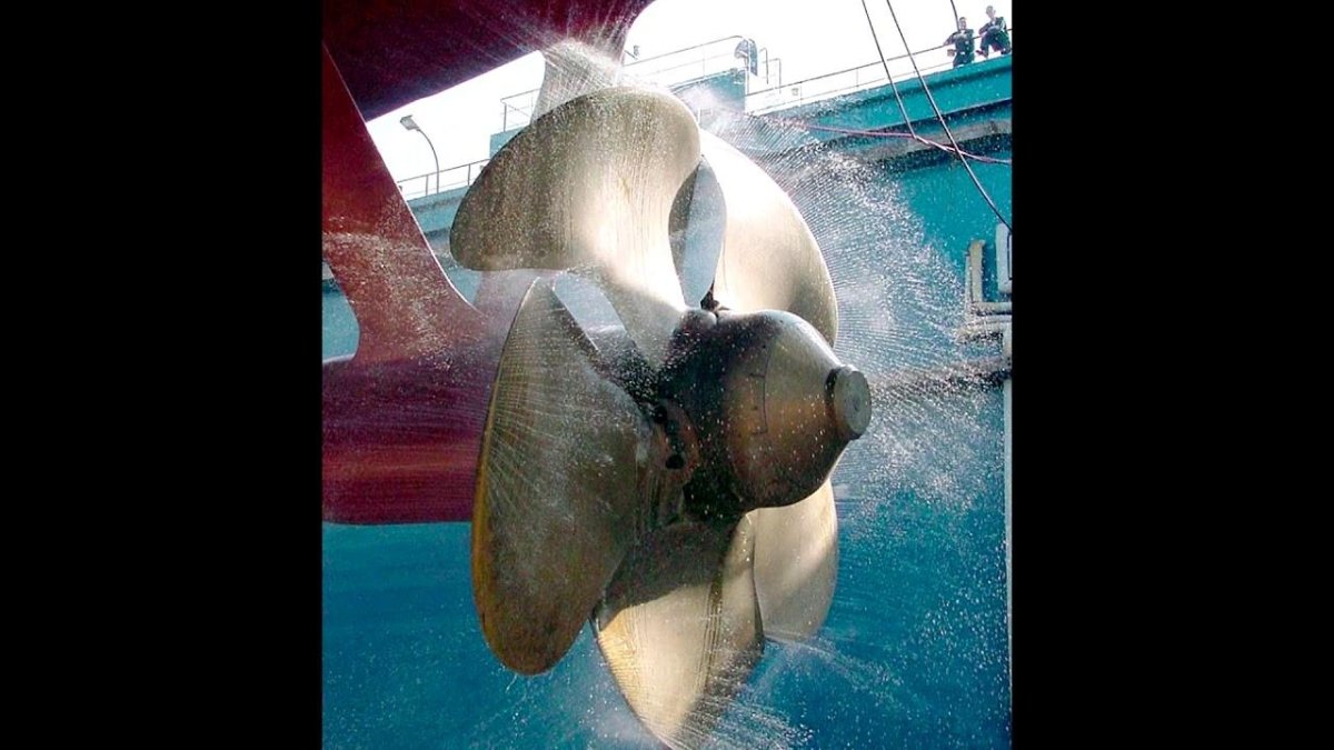 Гребной винт корабля Титаник