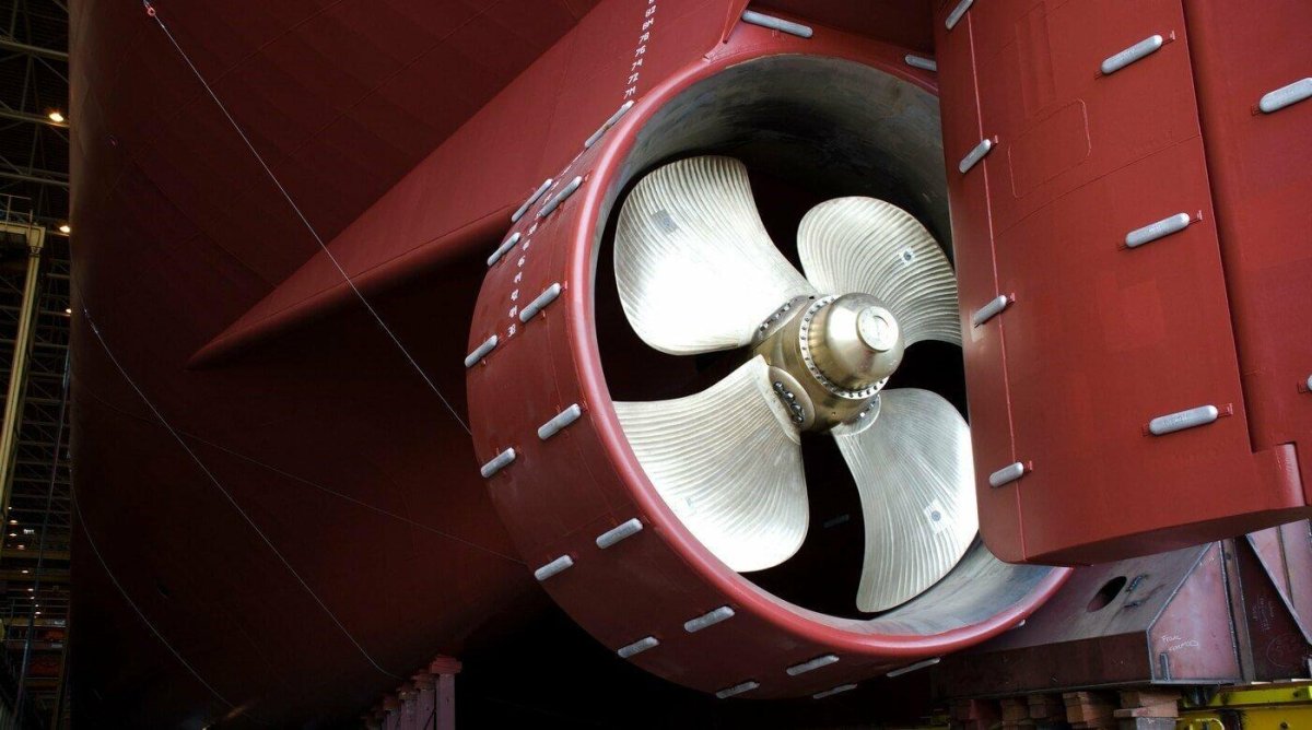 Гребной винт Emma Maersk