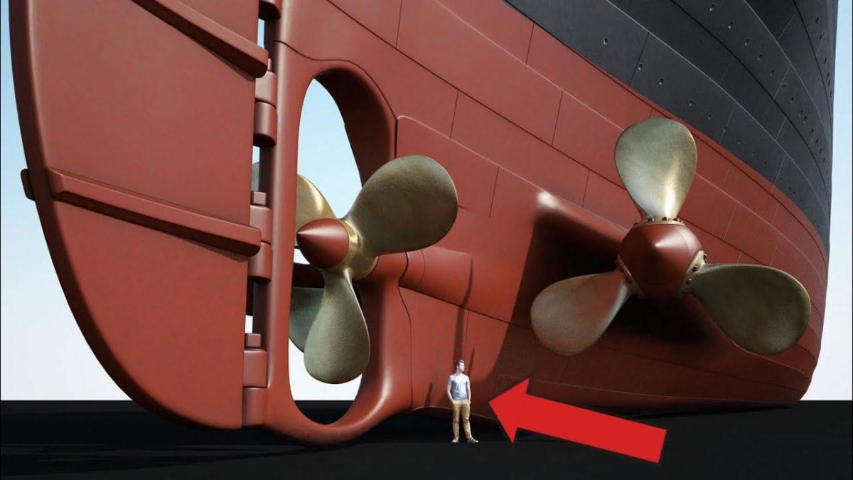 Гребные винты Титаника