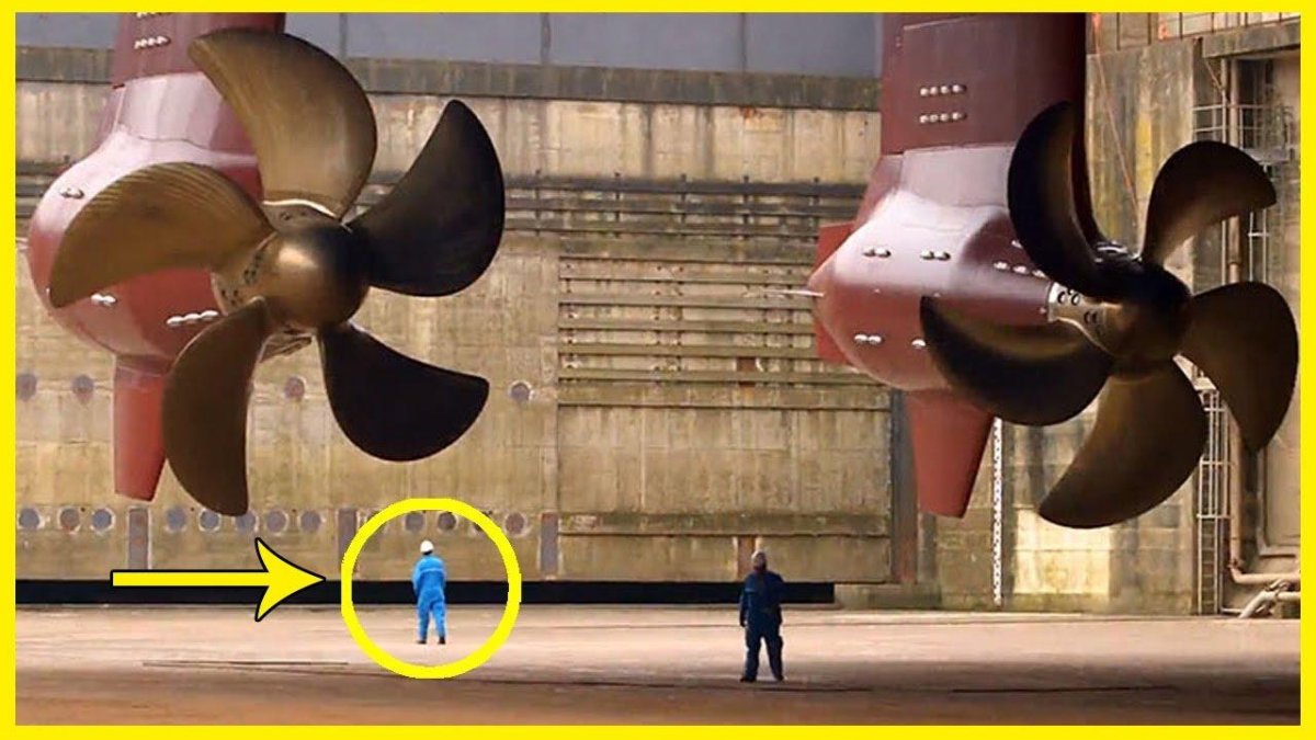 Oasis of the Seas гребные винты