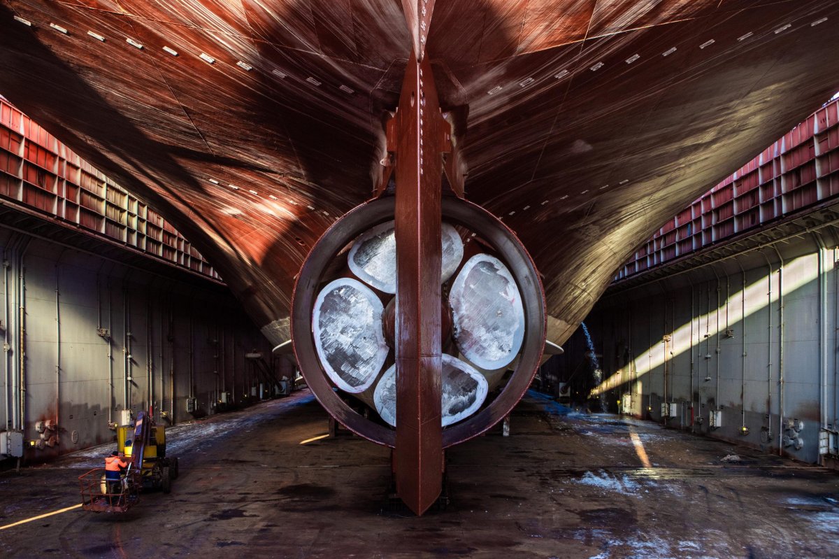 Атомный контейнеровоз Севморпуть