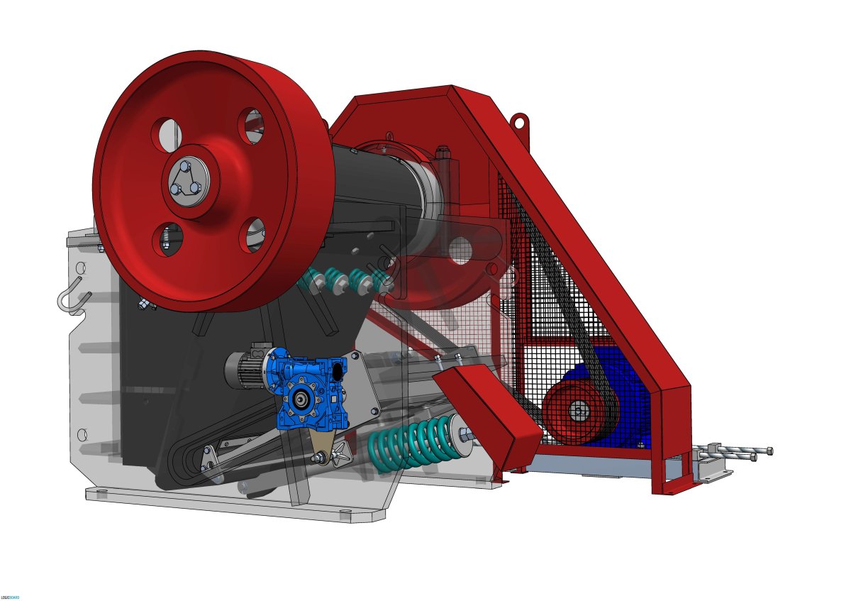 Щековая дробилка СМД 116