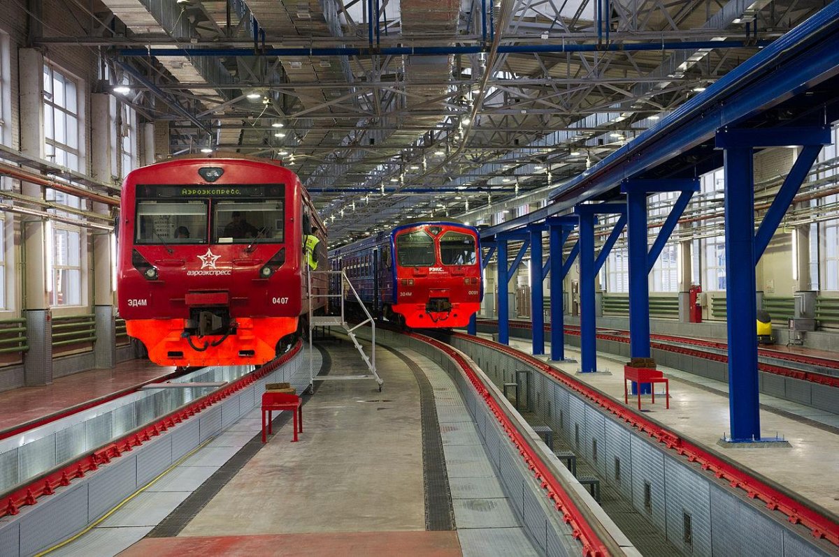 РЖД локомотивное депо