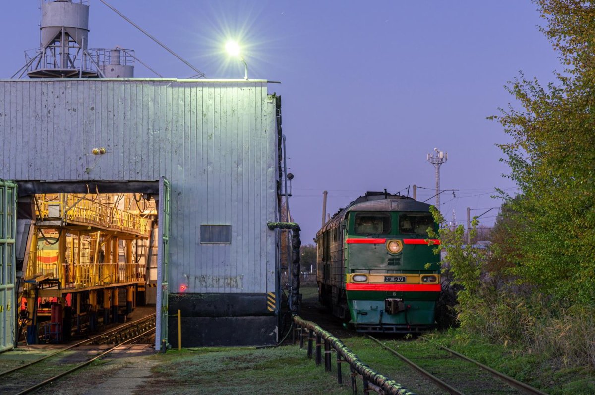 Локомотивное депо Балашов