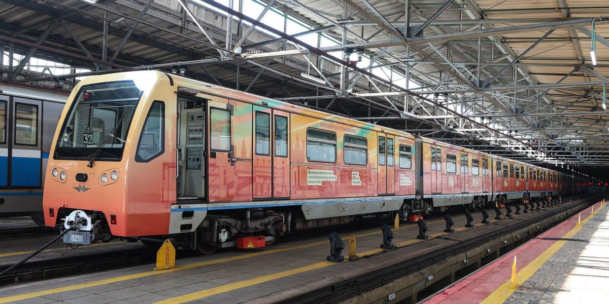 Москва 2019 поезд метро