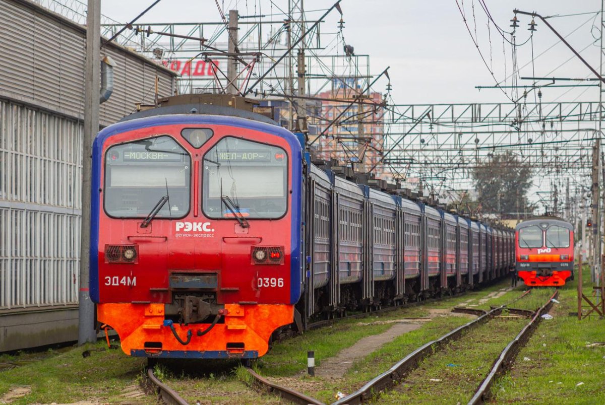 Эд4м ТЧ 4 Железнодорожная