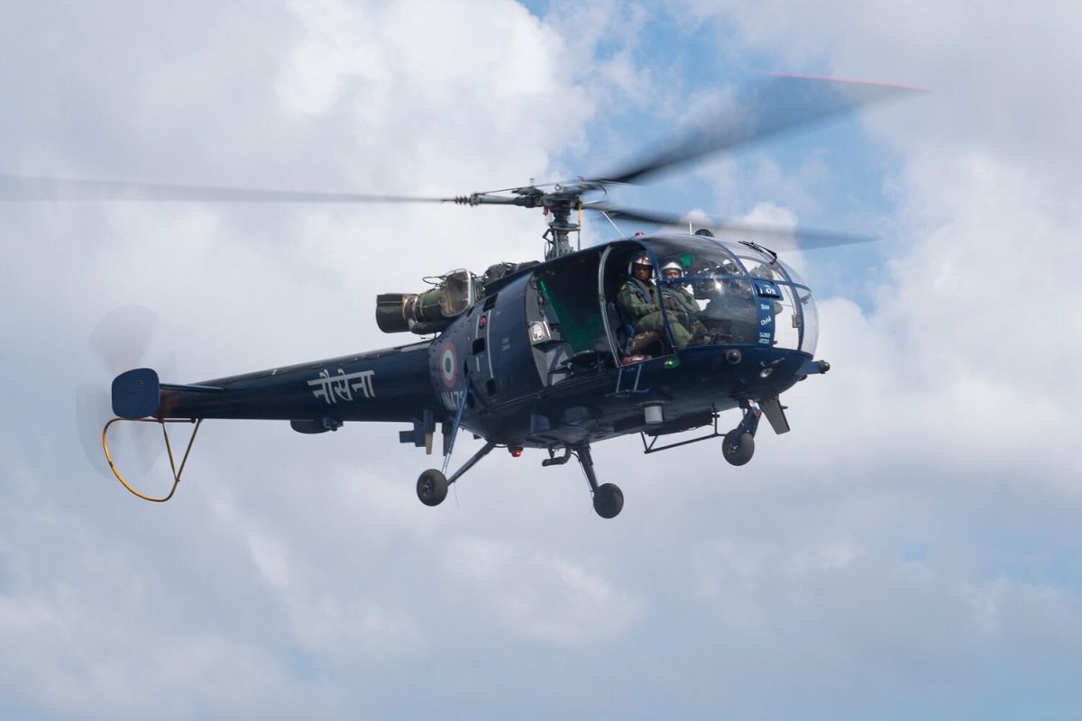 Военные вертолеты Алуэтт Франция