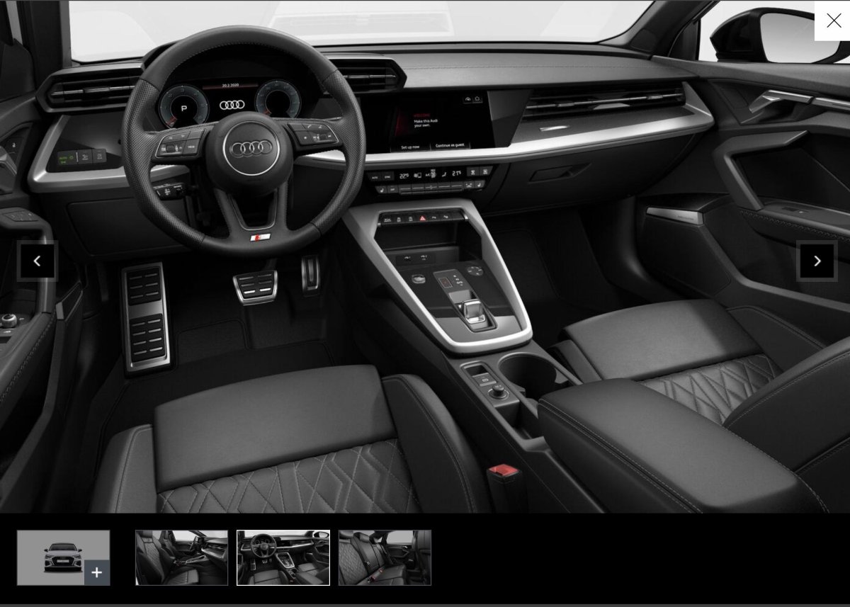 Audi a3 2021 салон