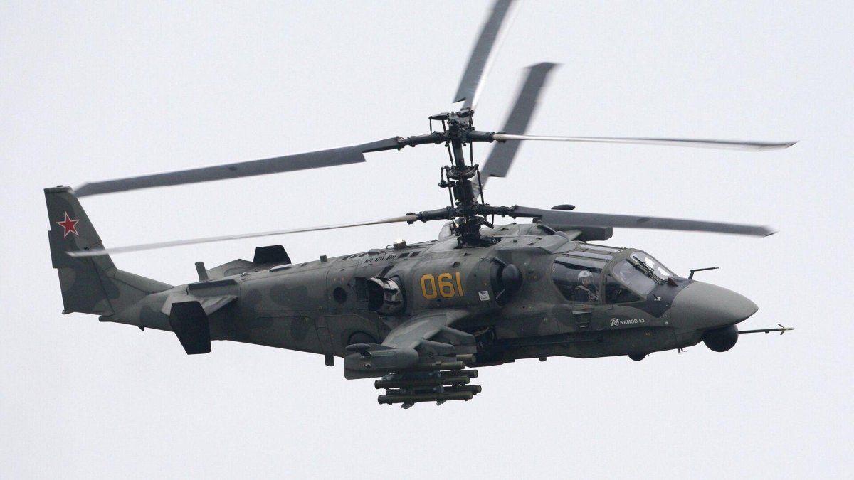 Ка-52 вертолёт