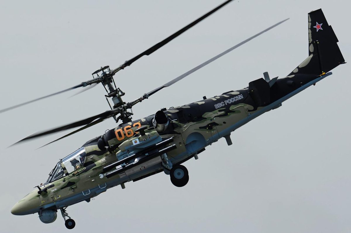 Вертолёт ка-52акула и Аллигатор