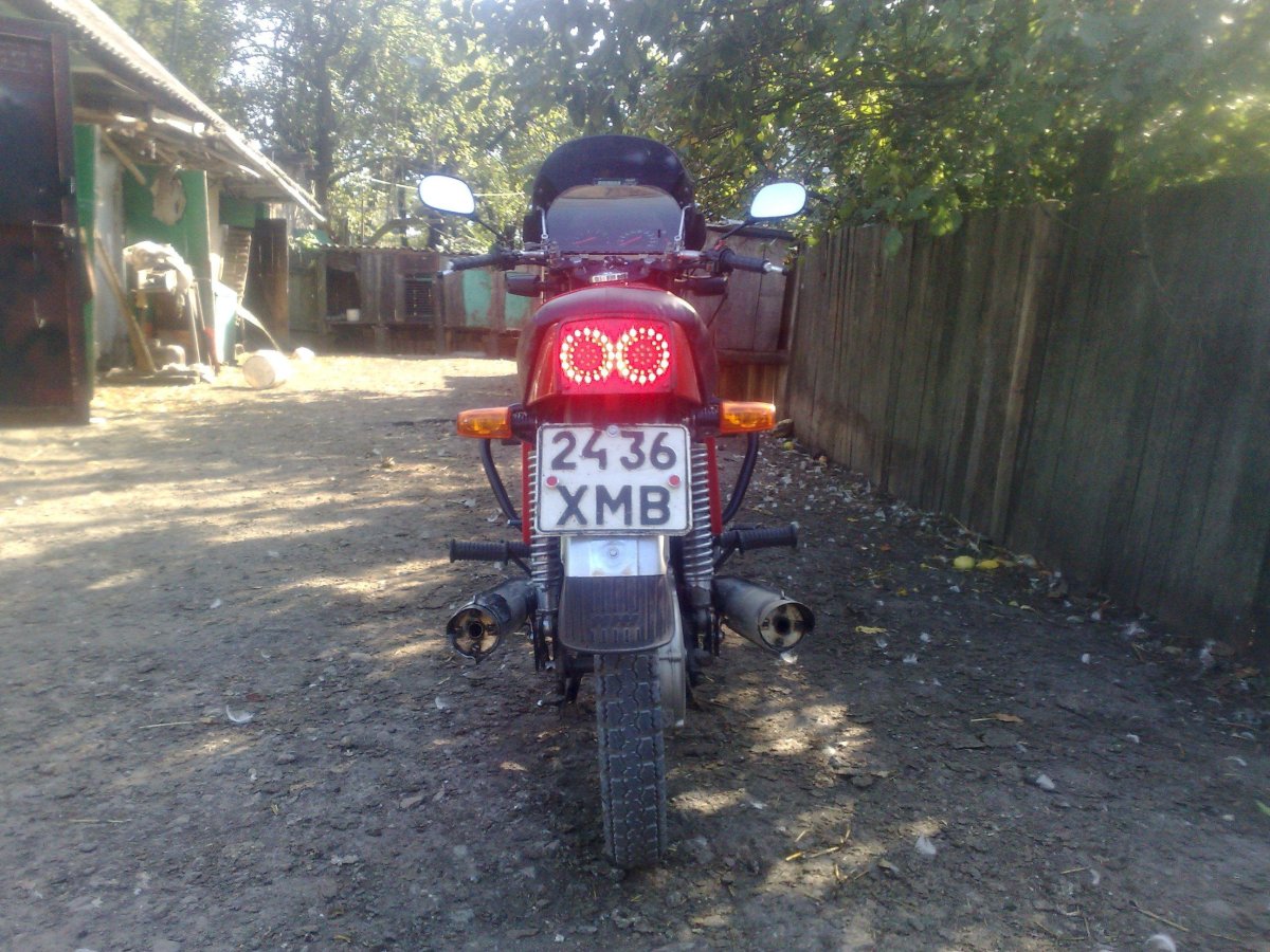 Диодная фара на ИЖ Планета 5