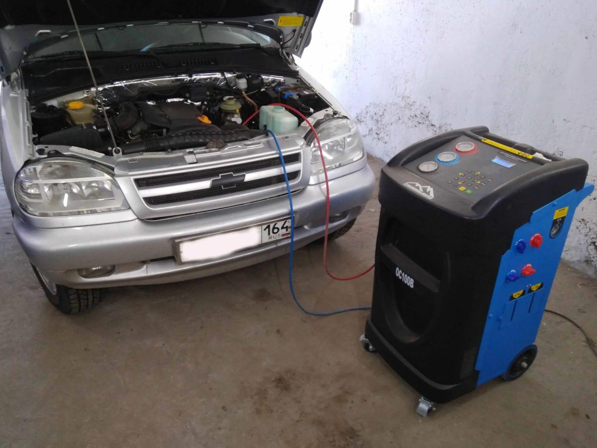 Фреон в Ниве Шевроле