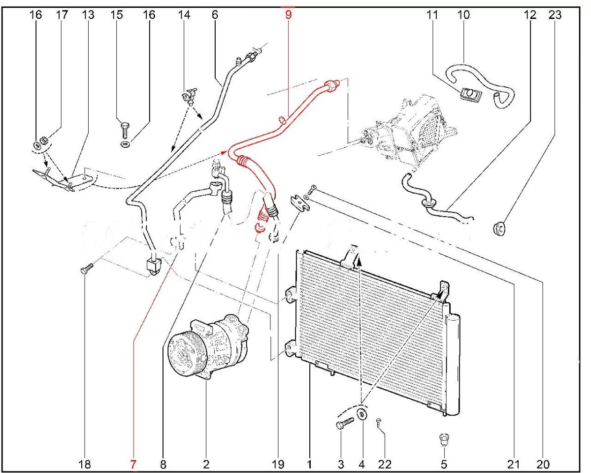 Система кондиционирования Нива Тревел.