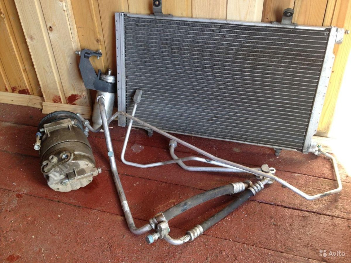 Радиатор кондиционера Нива Шевроле