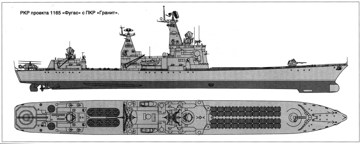 Атомный ракетный крейсер 1293