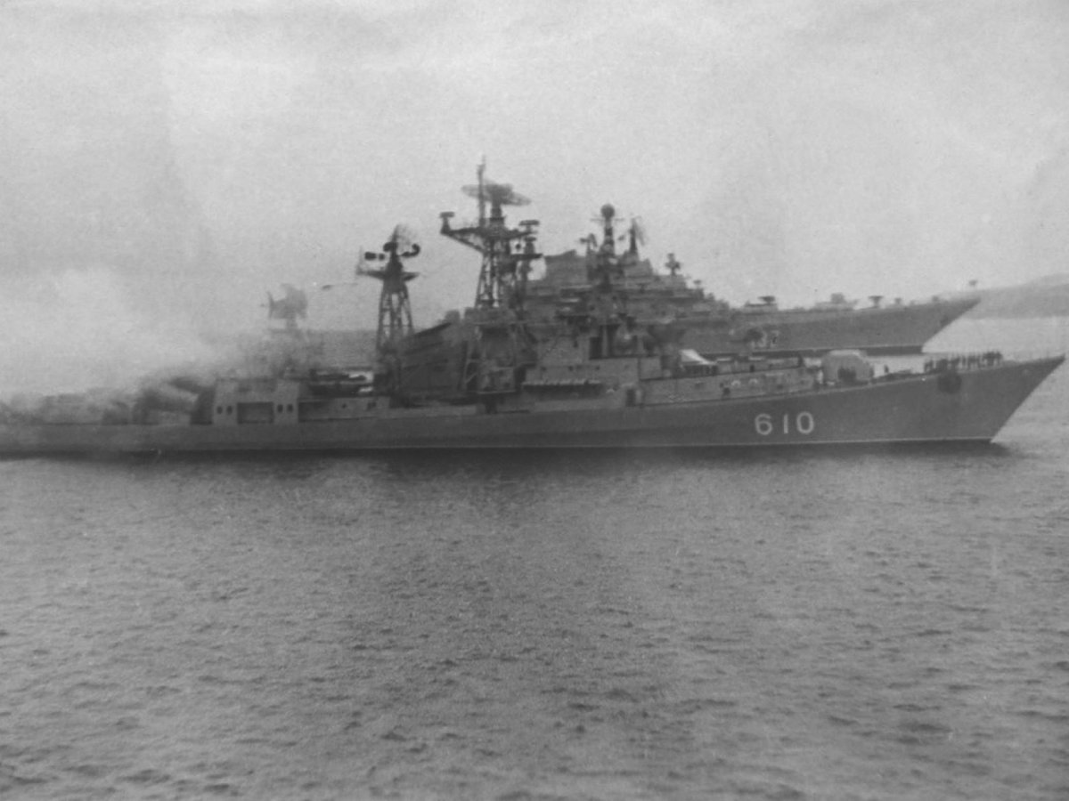 Большой противолодочный корабль 61 проекта стройный