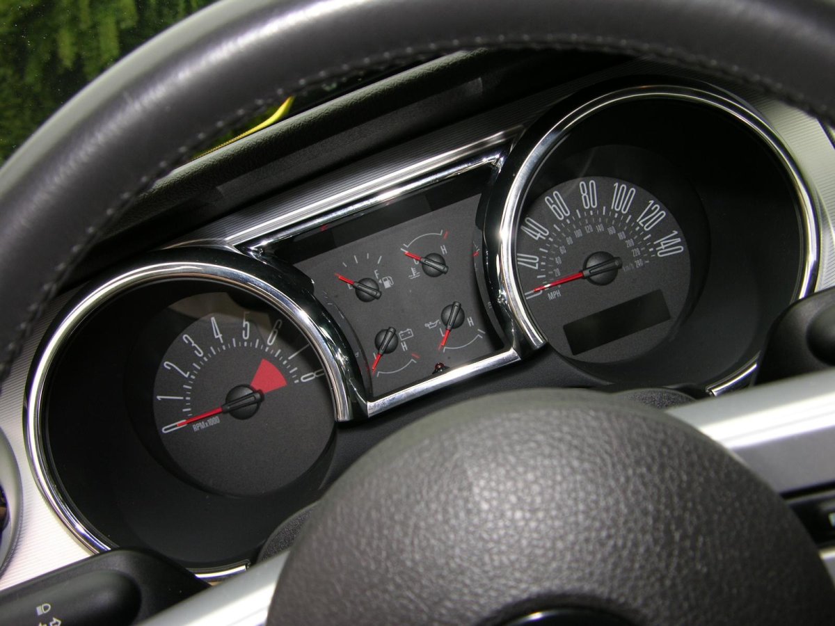 Ford Mustang приборная панель