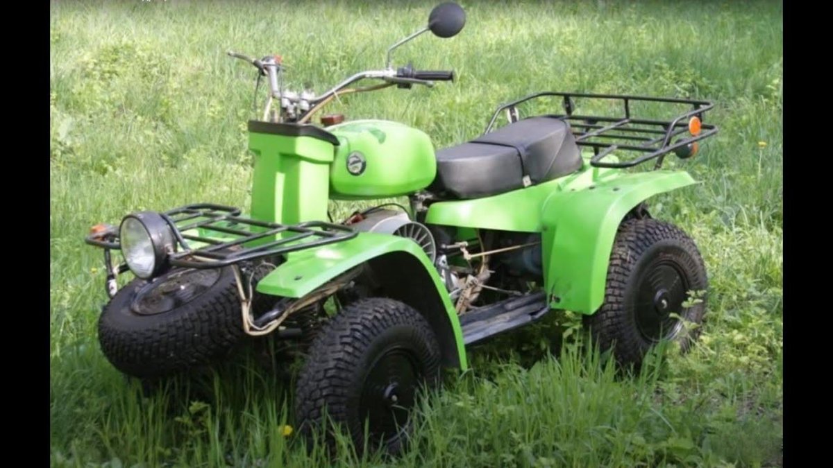 Советский квадроцикл ЗИД 175