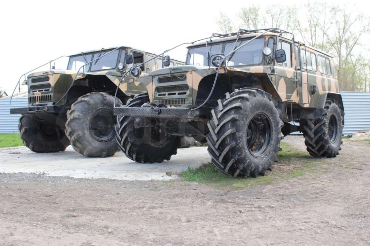 ГАЗ 66 болотоход